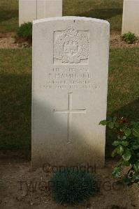 Tincourt New British Cemetery - Hammond, P