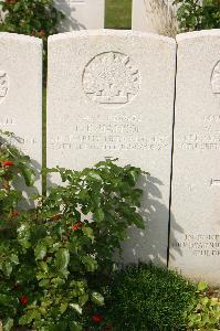Tincourt New British Cemetery - Hanson, Lional Bernard