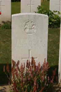 Tincourt New British Cemetery - Harber, B A