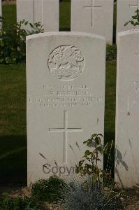 Tincourt New British Cemetery - Harrison, J W