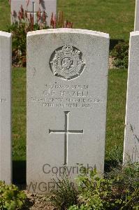 Tincourt New British Cemetery - Hazell, G F