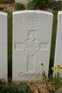 Tincourt New British Cemetery - Hepple, J