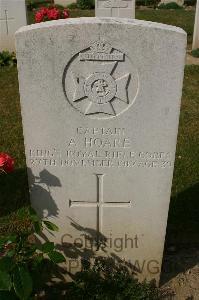 Tincourt New British Cemetery - Hoare, Archibald