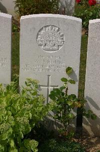 Tincourt New British Cemetery - Homer, Walter James