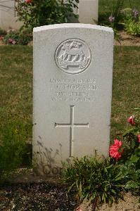 Tincourt New British Cemetery - Howard, J C