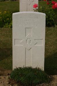 Tincourt New British Cemetery - Hunter, G