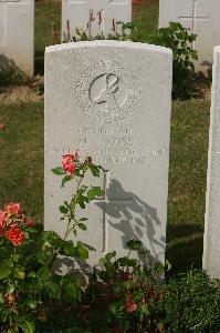 Tincourt New British Cemetery - Jacobs, H
