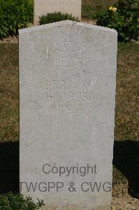 Tincourt New British Cemetery - Jahn, Otto