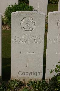 Tincourt New British Cemetery - Johnson, Charles Aubrey