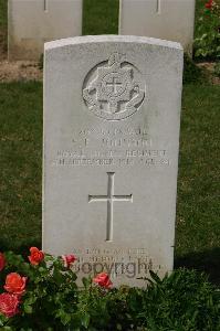 Tincourt New British Cemetery - Johnson, S E