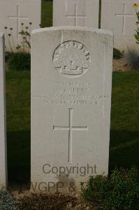 Tincourt New British Cemetery - Keely, U M