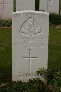 Tincourt New British Cemetery - Keith, Alfred