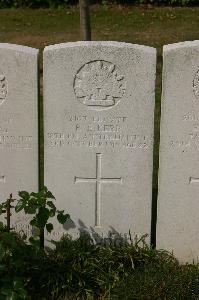 Tincourt New British Cemetery - Kerr, Ralph Eldon