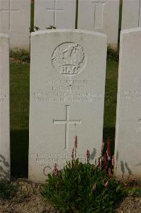Tincourt New British Cemetery - King, E