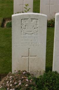 Tincourt New British Cemetery - Kirkham, J