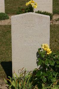 Tincourt New British Cemetery - Klapp, Melchior