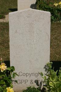 Tincourt New British Cemetery - Kox, Franz