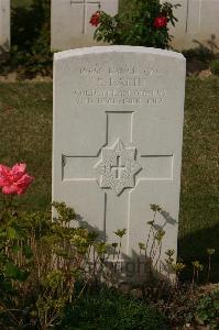 Tincourt New British Cemetery - Lakin, E