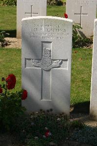 Tincourt New British Cemetery - Latham, J M W