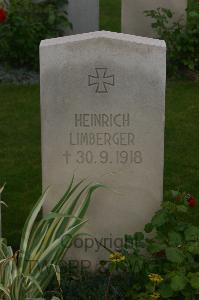 Tincourt New British Cemetery - Limberger, Heinrich
