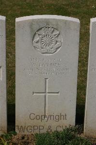 Tincourt New British Cemetery - Loynes, W