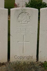 Tincourt New British Cemetery - Manly, William Burnett