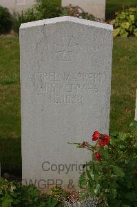 Tincourt New British Cemetery - Markert, Alfred