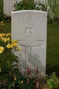 Tincourt New British Cemetery - Marr, R
