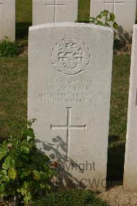 Tincourt New British Cemetery - Marsh, W