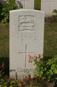 Tincourt New British Cemetery - McCulloch, T