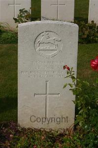Tincourt New British Cemetery - McDonald, A