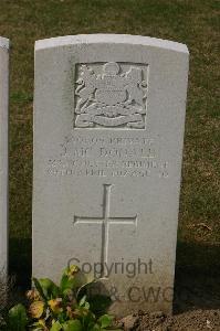Tincourt New British Cemetery - McDonald, James Alexander