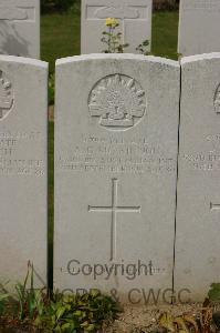 Tincourt New British Cemetery - McKinnon, A G