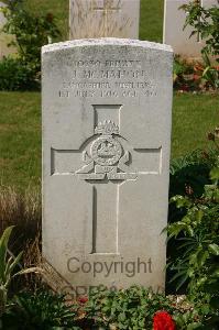 Tincourt New British Cemetery - McMahon, Joseph