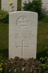 Tincourt New British Cemetery - McQuade, P