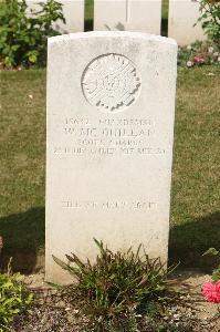 Tincourt New British Cemetery - McQuillan, W