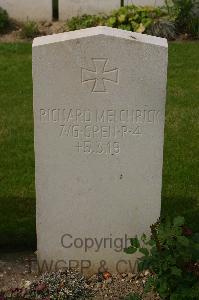 Tincourt New British Cemetery - Melchrick, Richard