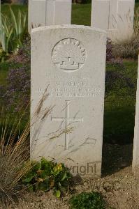 Tincourt New British Cemetery - Mercer, G W