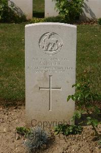 Tincourt New British Cemetery - Miller, J