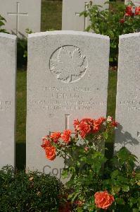 Tincourt New British Cemetery - Milroy, J
