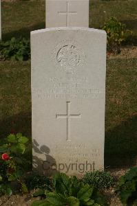Tincourt New British Cemetery - Minter, James