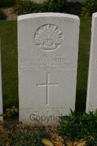 Tincourt New British Cemetery - Montgomery, William