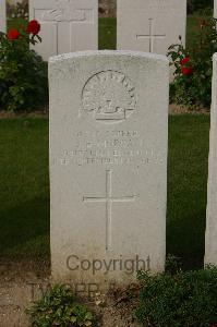 Tincourt New British Cemetery - Morgan, James Burgess