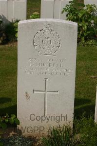 Tincourt New British Cemetery - Mundell, F
