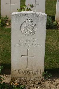 Tincourt New British Cemetery - Nelson, F J