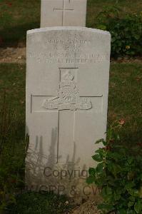 Tincourt New British Cemetery - Noke, A