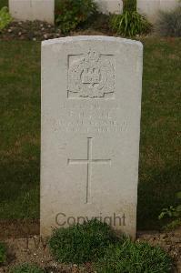 Tincourt New British Cemetery - Page, F H