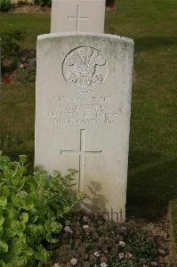 Tincourt New British Cemetery - Parsley, J A