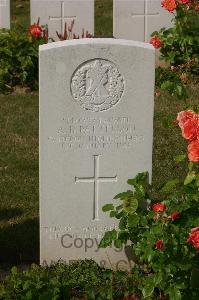 Tincourt New British Cemetery - Patterson, Andrew Baillie