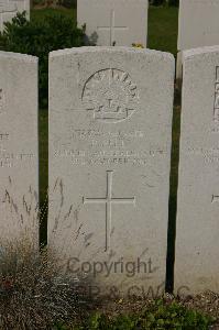 Tincourt New British Cemetery - Pell, R